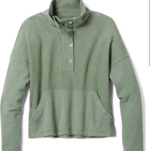 REI Co-op Wallace Lake Fleece Green Pullover Women's Small